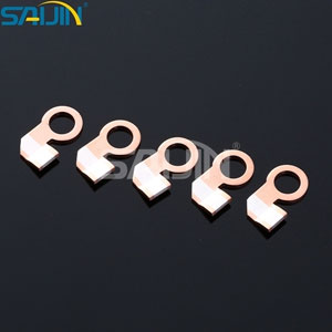 Proveedor de contactos de remaches de cobre_ piezas de estampado de metal cobre con incrustaciones de plata